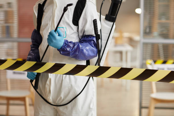 Professional Trauma Scene Cleanup technician working in Girard, IL